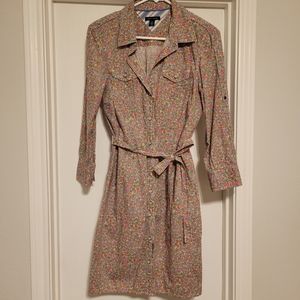 Tommy Hilfiger cotton floral shirt dress